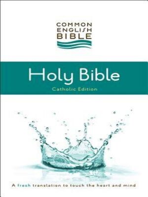 cover image of CEB Common English Bible Catholic Edition
